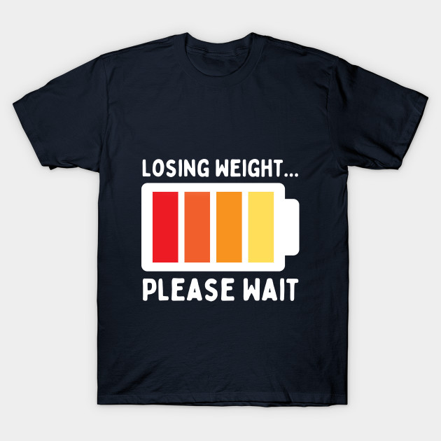 Losing Weight Please Wait, Funny Weight Loss vintage design by Mohammed ALRawi